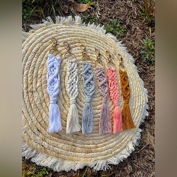 Boho braided keychains - Picture 5 of 12